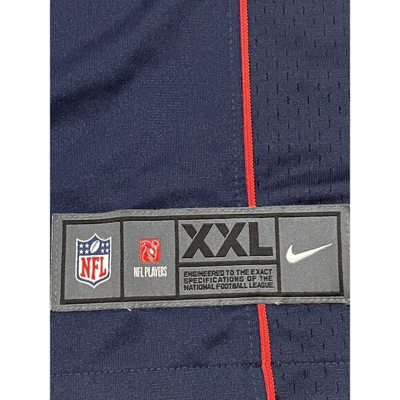 Tom Brady 12 New England Patriots Jersey XXL Nike On Field Navy NFL Authentic - Picture 5 of 5